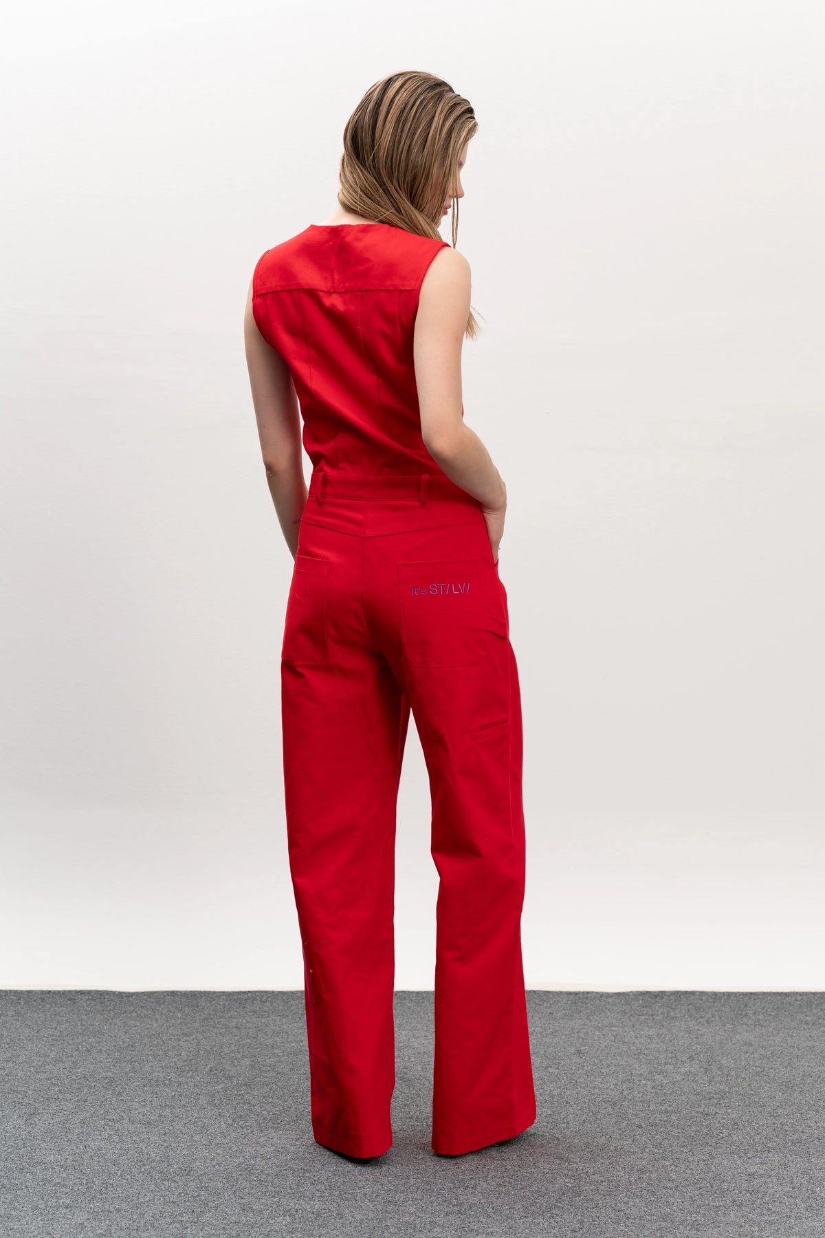 STILVI Nolita Jumpsuit - Red