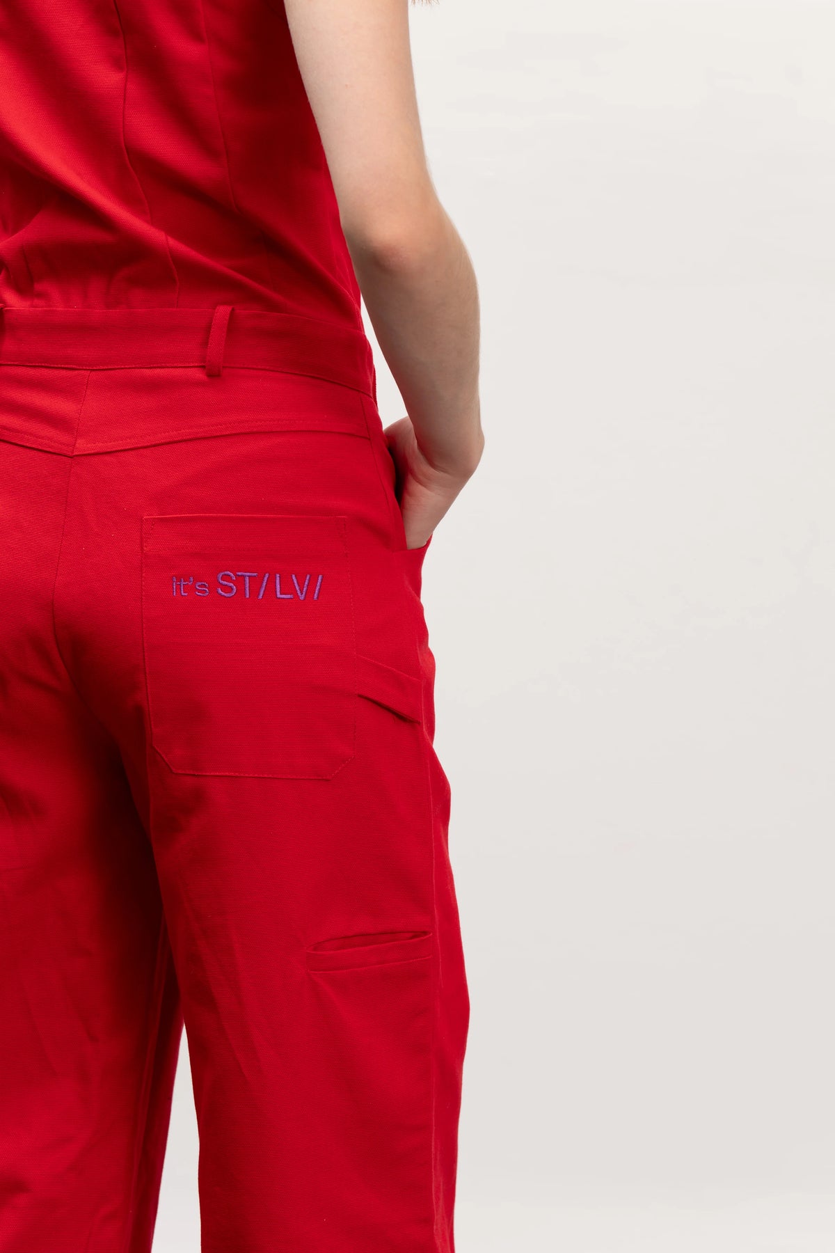 STILVI Nolita Jumpsuit - Red